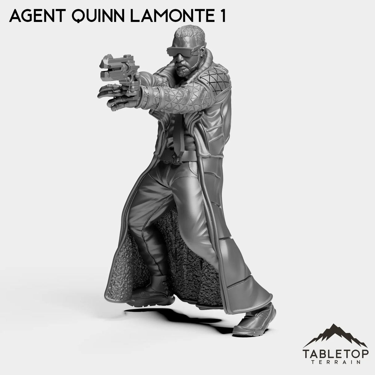 Tabletop Terrain Miniature Agent Quinn Lamonte 1 Agent Quinn Lamonte - CEO