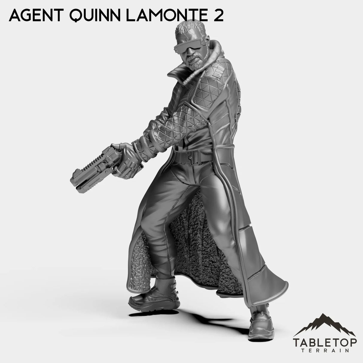Tabletop Terrain Miniature Agent Quinn Lamonte 2 Agent Quinn Lamonte - CEO