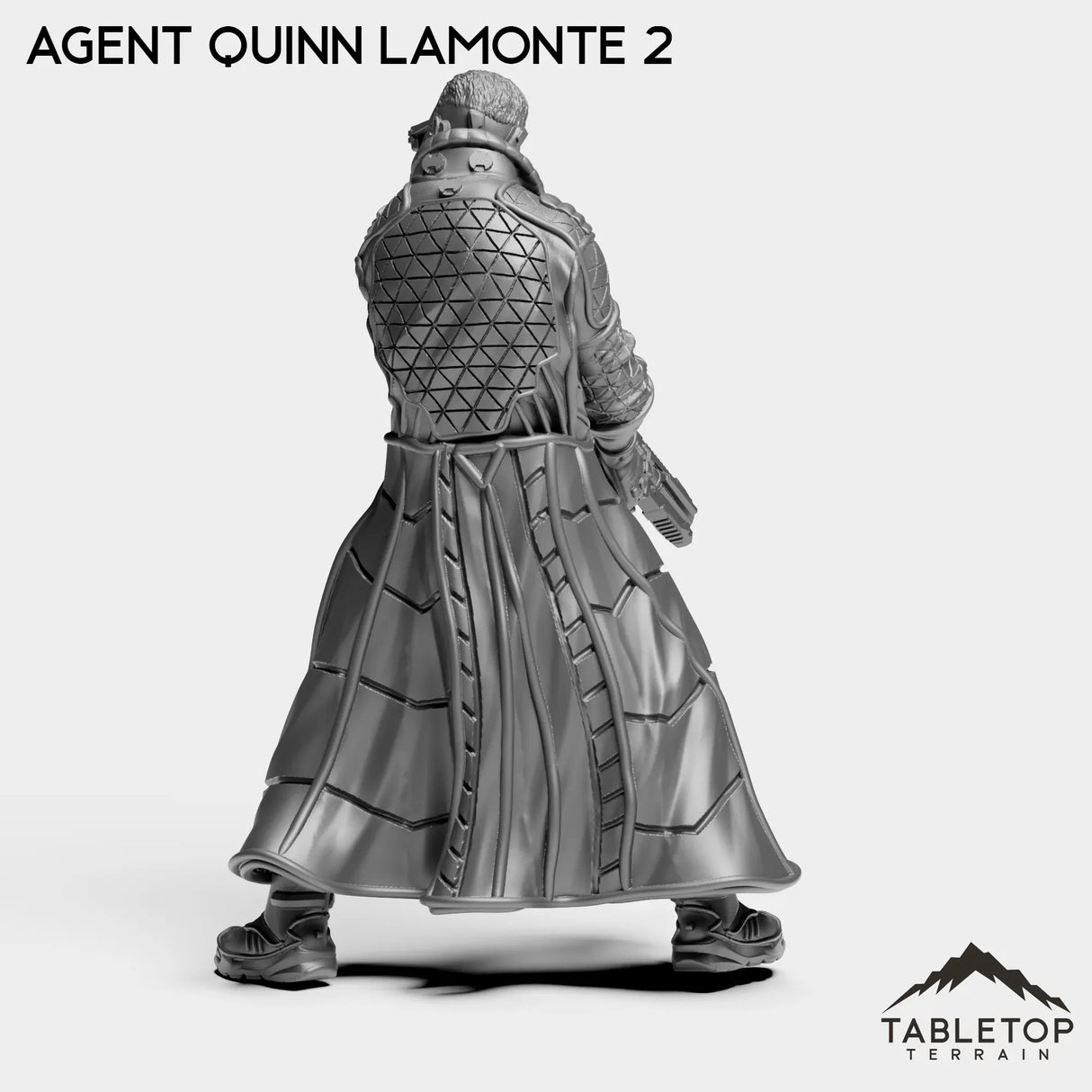 Tabletop Terrain Miniature Agent Quinn Lamonte - CEO