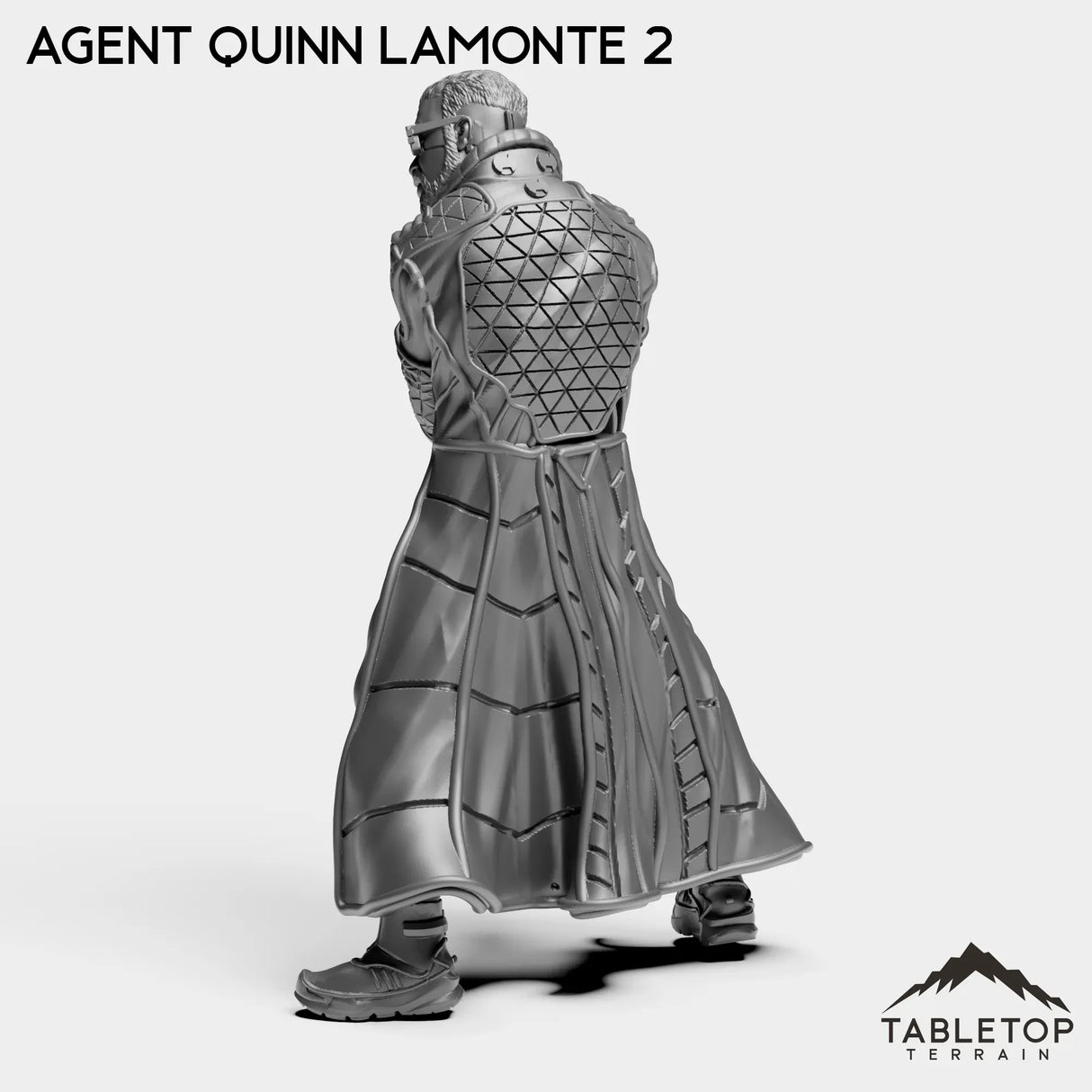 Tabletop Terrain Miniature Agent Quinn Lamonte - CEO