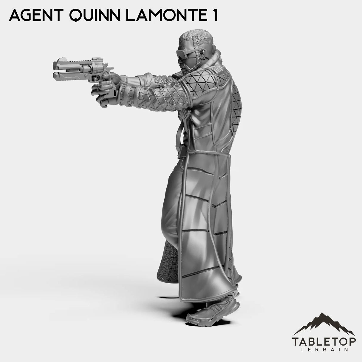 Tabletop Terrain Miniature Agent Quinn Lamonte - CEO