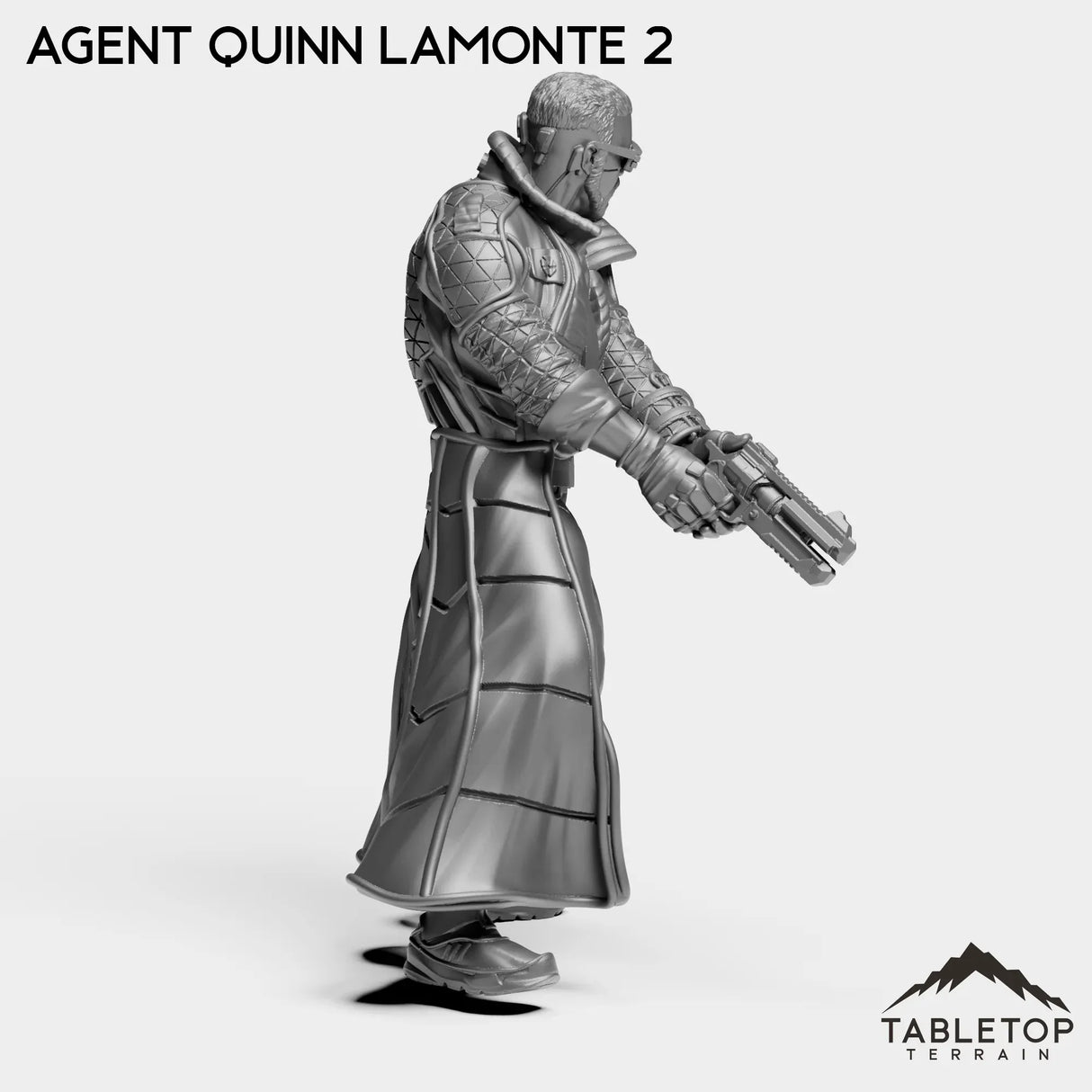 Tabletop Terrain Miniature Agent Quinn Lamonte - CEO