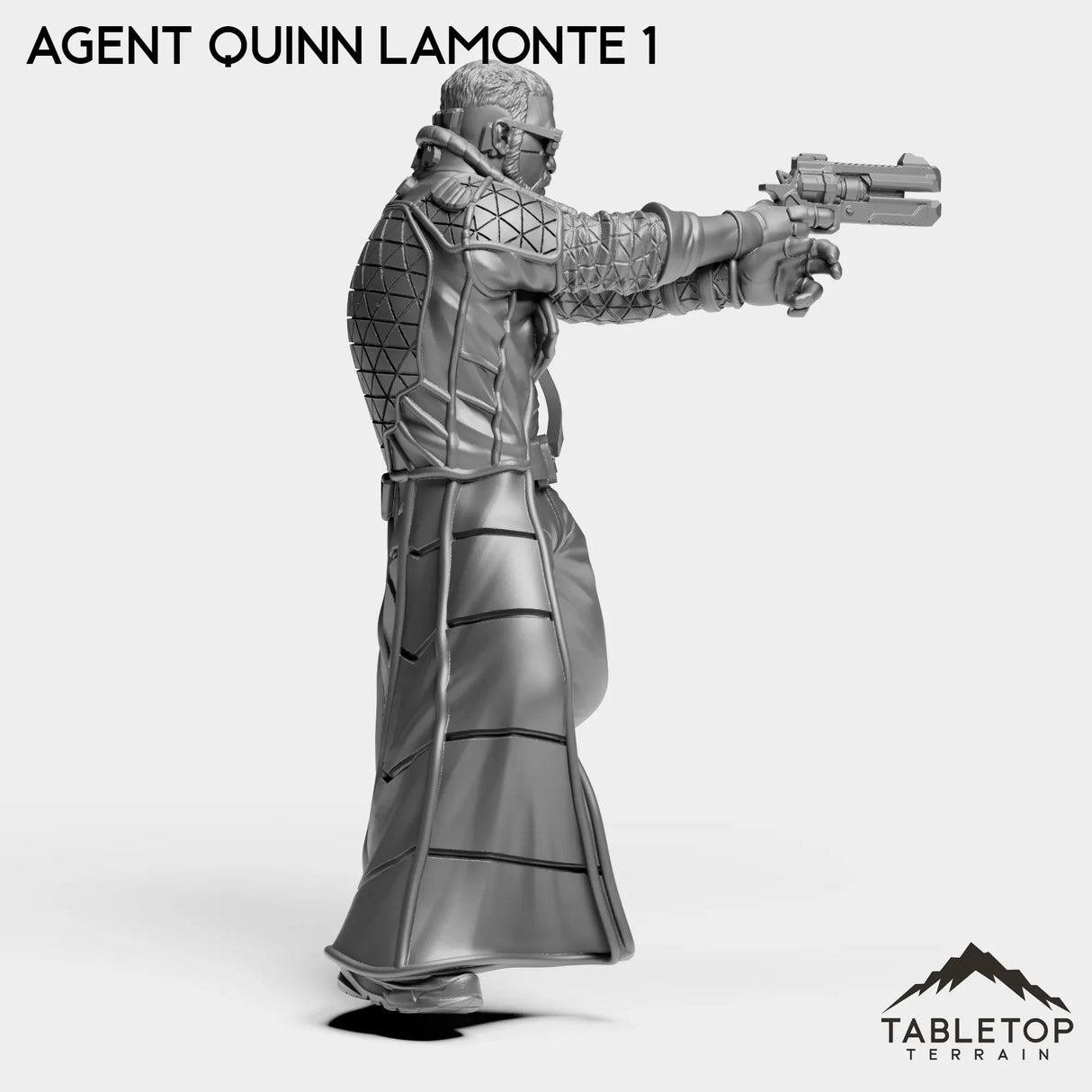 Tabletop Terrain Miniature Agent Quinn Lamonte - CEO