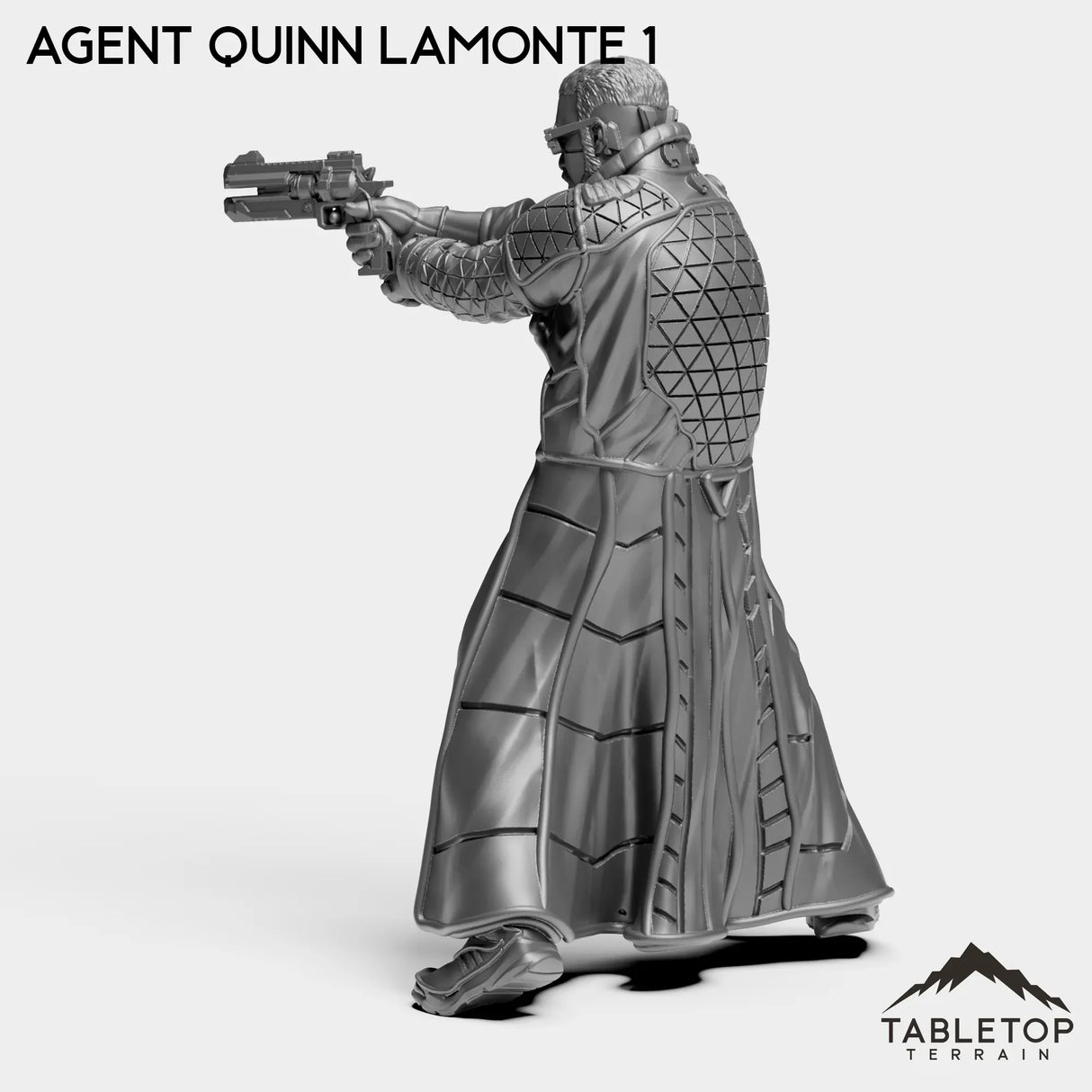 Tabletop Terrain Miniature Agent Quinn Lamonte - CEO