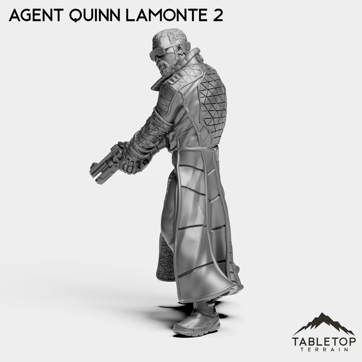 Tabletop Terrain Miniature Agent Quinn Lamonte - CEO