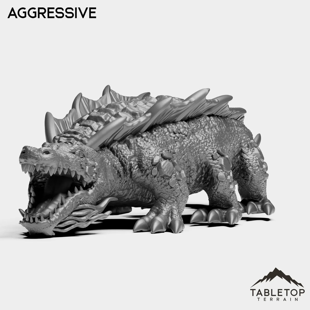 Tabletop Terrain Miniature Aggressive Crocolisks