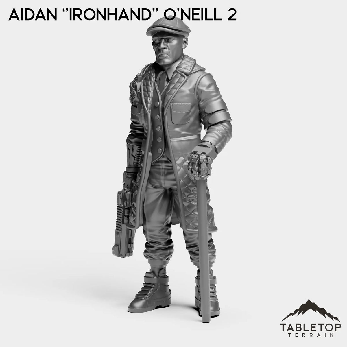 Tabletop Terrain Miniature Aidan ''Ironhand'' O'Neill