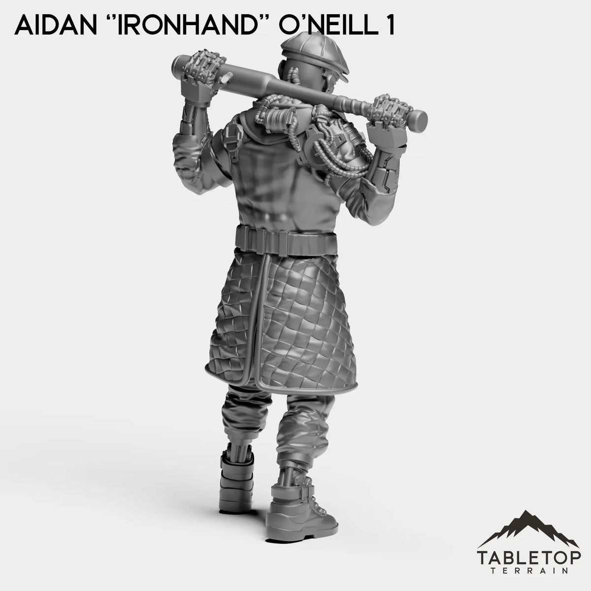 Tabletop Terrain Miniature Aidan ''Ironhand'' O'Neill