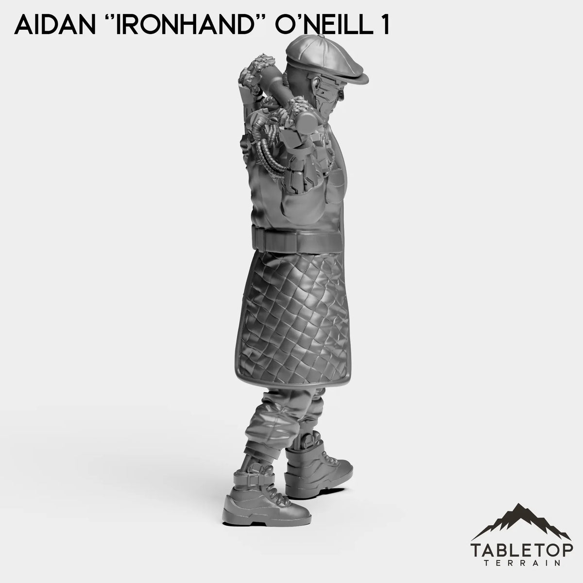 Tabletop Terrain Miniature Aidan ''Ironhand'' O'Neill