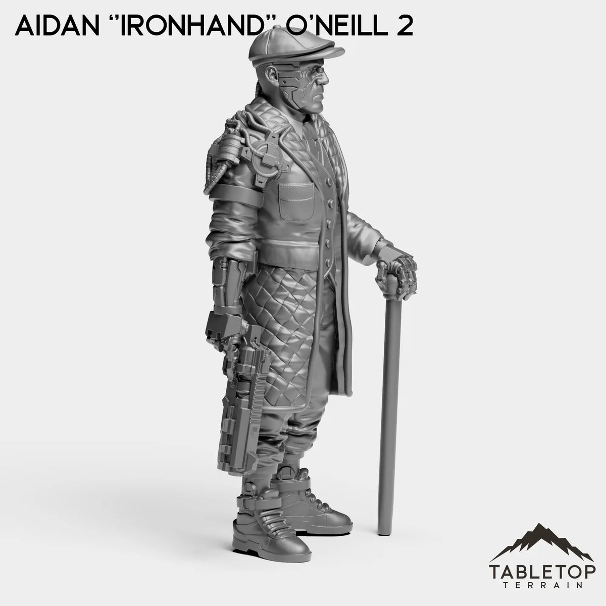 Tabletop Terrain Miniature Aidan ''Ironhand'' O'Neill
