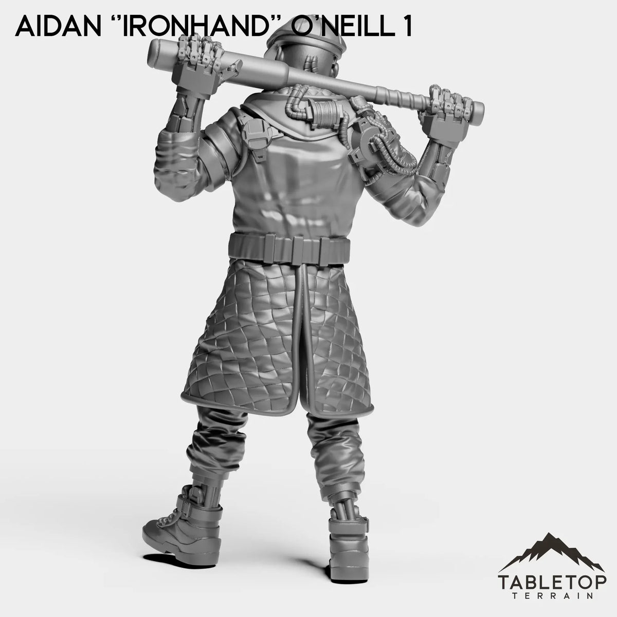 Tabletop Terrain Miniature Aidan ''Ironhand'' O'Neill