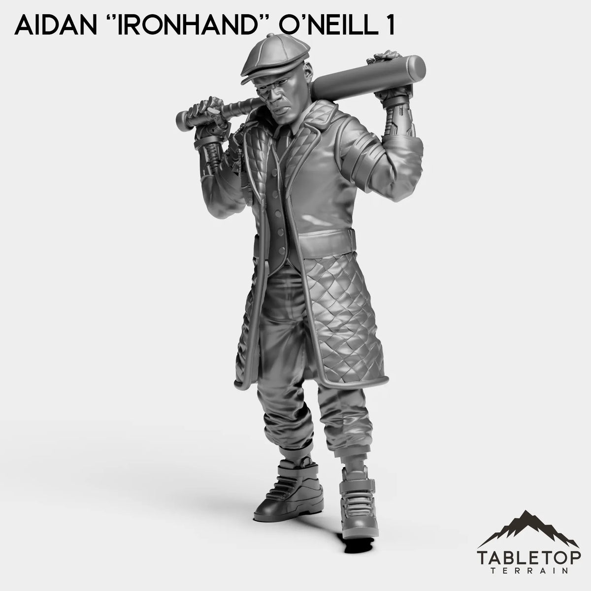 Tabletop Terrain Miniature Aidan ''Ironhand'' O'Neill