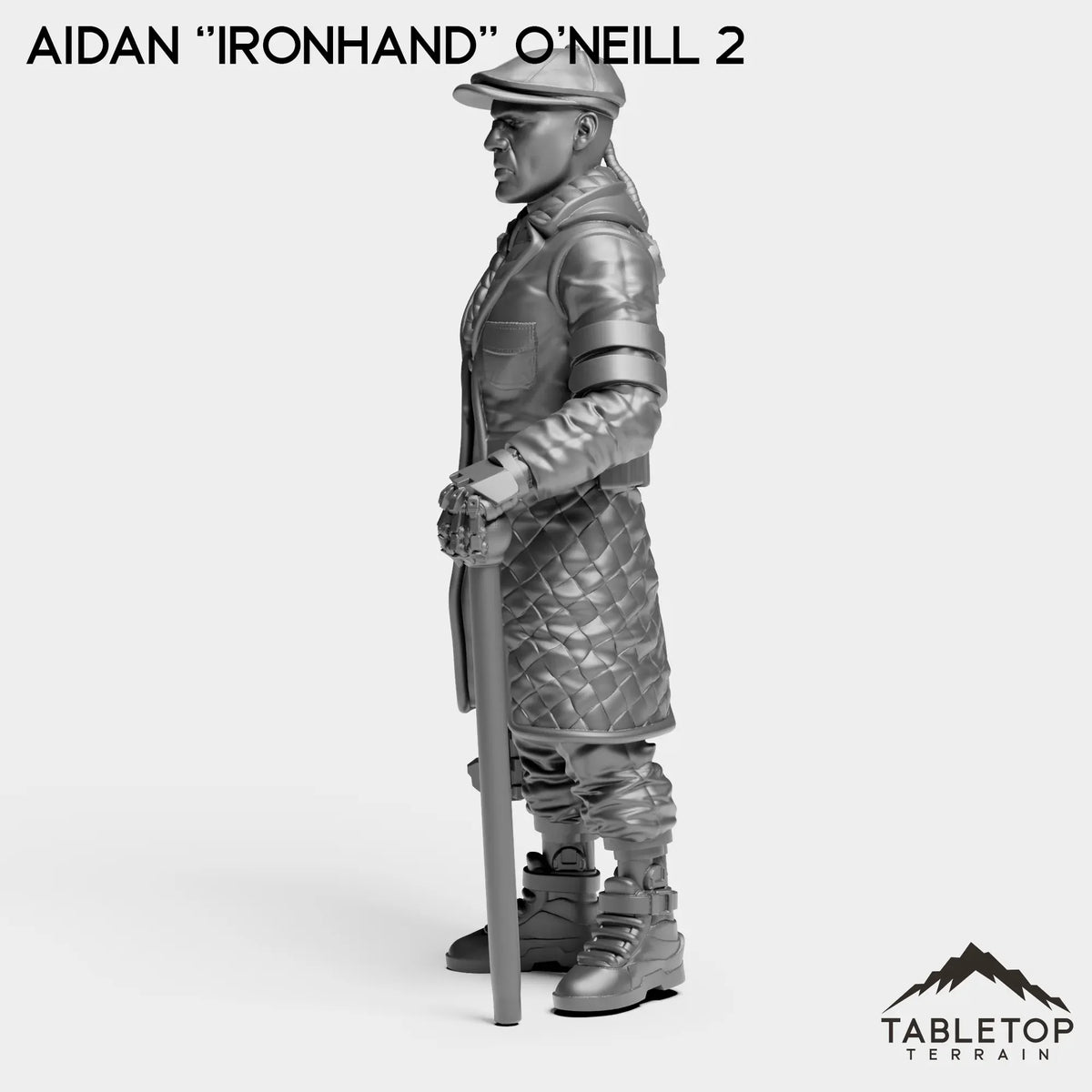 Tabletop Terrain Miniature Aidan ''Ironhand'' O'Neill