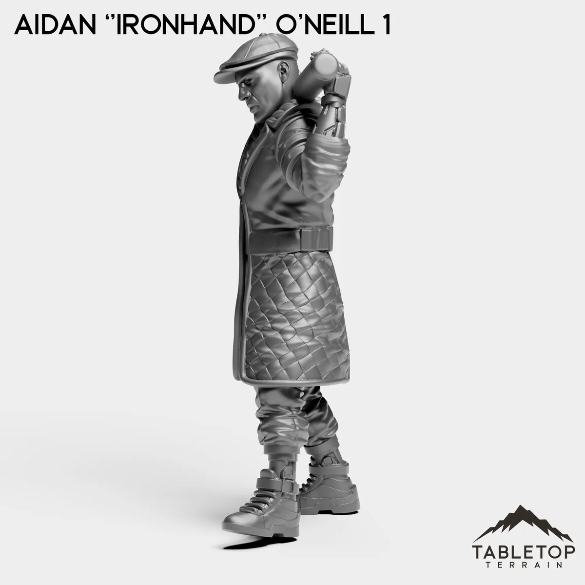 Tabletop Terrain Miniature Aidan ''Ironhand'' O'Neill