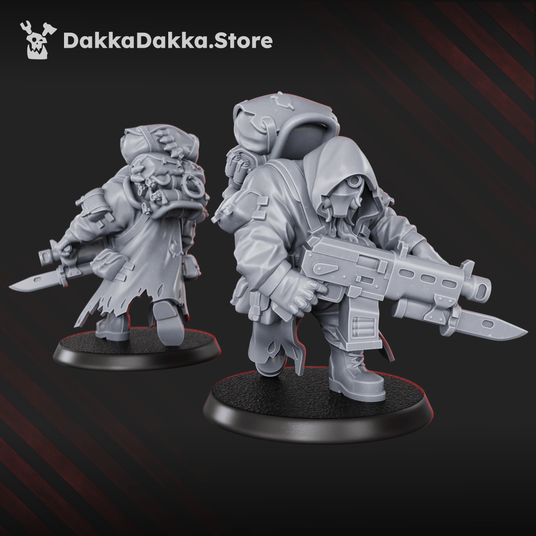 Tabletop Terrain Miniature Alcat Mules Squad (x3)