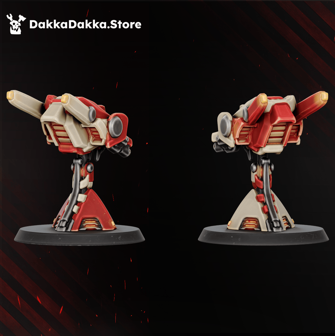 Tabletop Terrain Miniature Alpha & Hadar, Synchrosquad