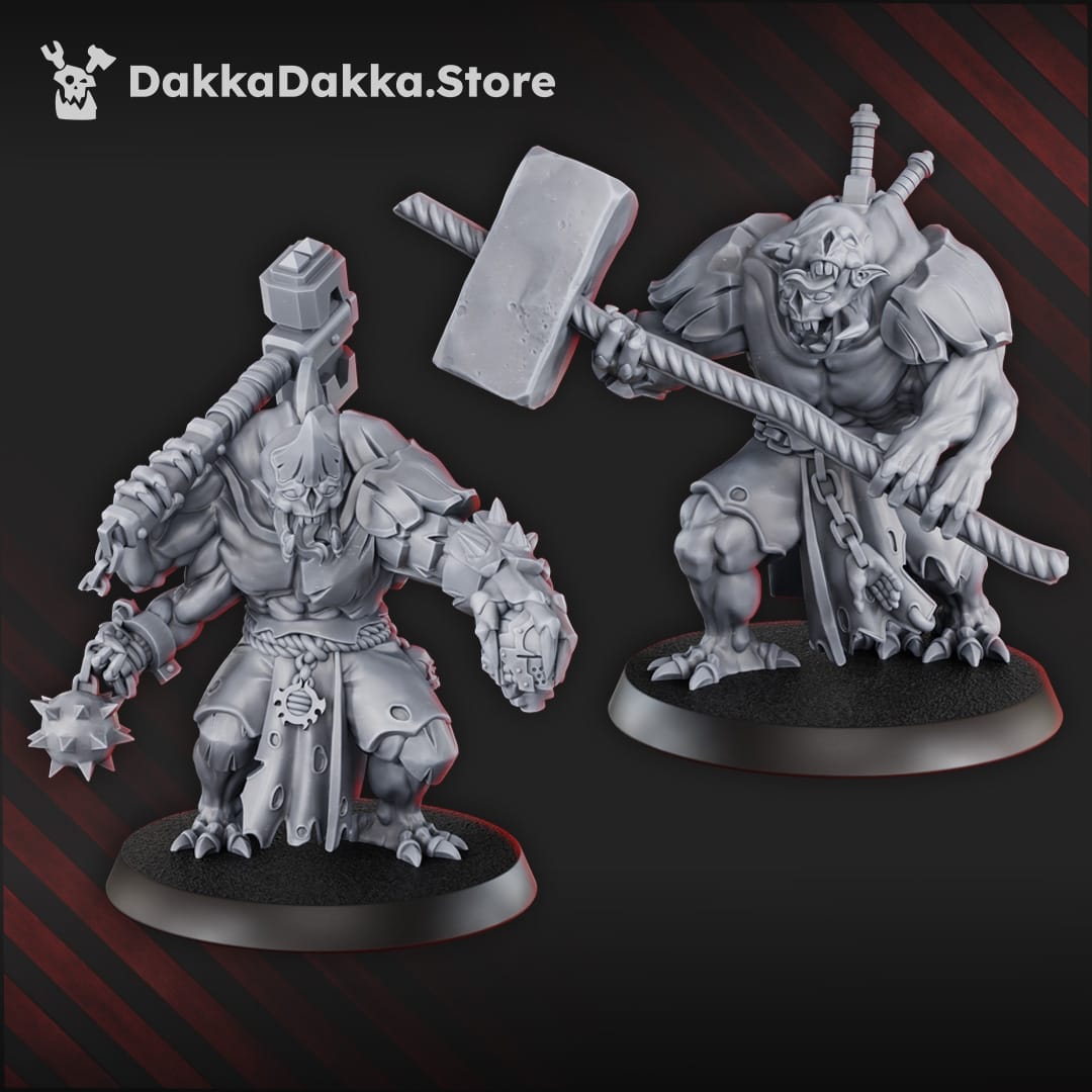 Tabletop Terrain Miniature Amalgamants of the Cosmic Harverster (x5)