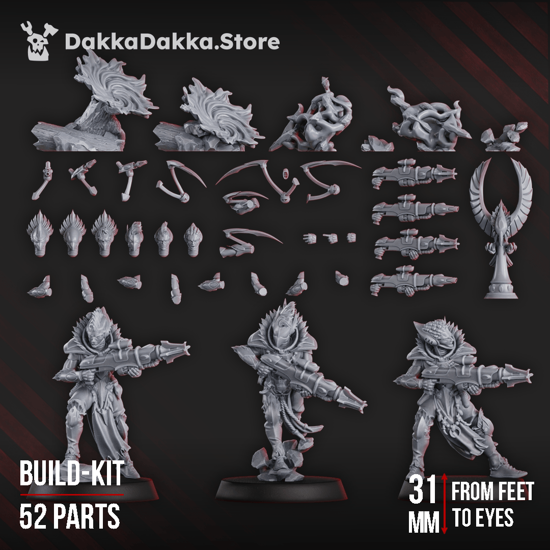 Tabletop Terrain Miniature Anchorites Webstriders (build kit)
