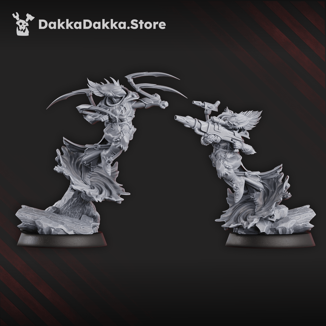 Tabletop Terrain Miniature Anchorites Webstriders Squad (x9)
