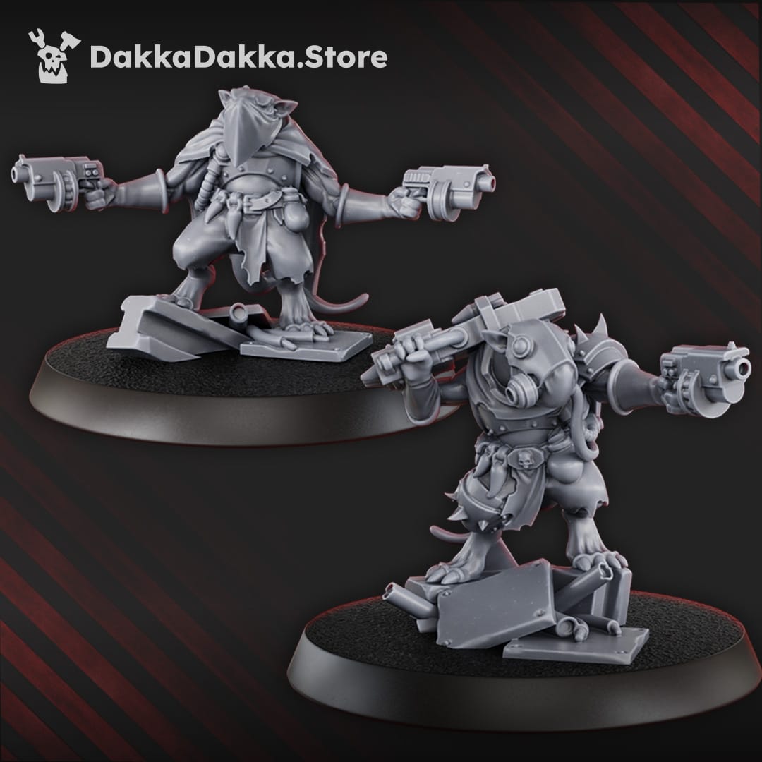 Tabletop Terrain Miniature Ancient Mine Rats
