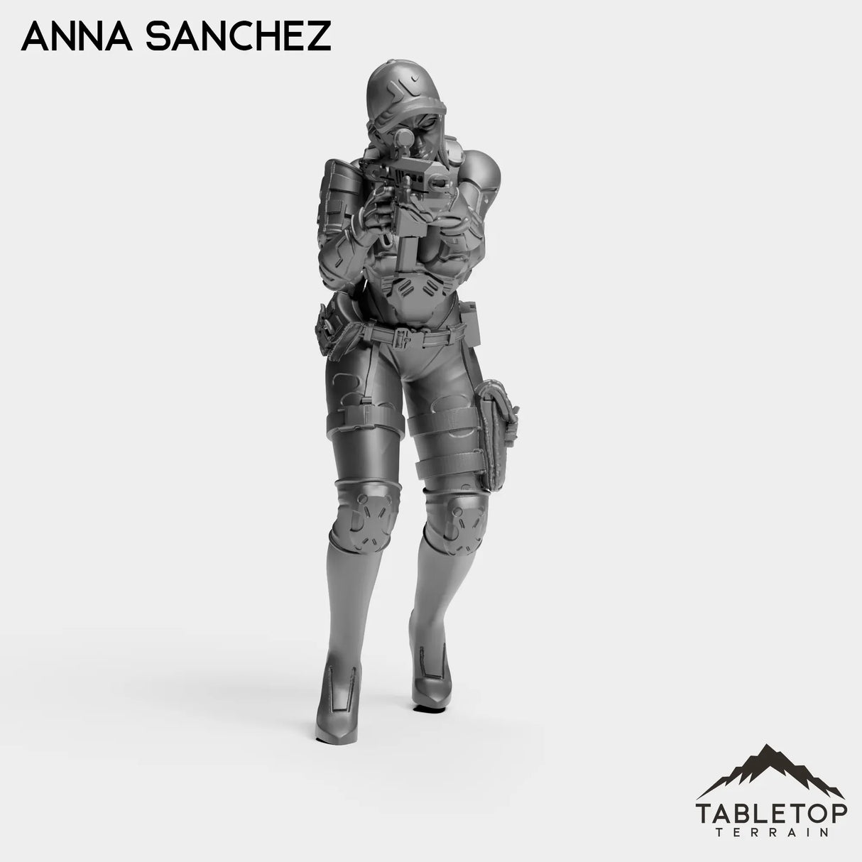 Tabletop Terrain Miniature Anna Sanchez - Bomber Girls