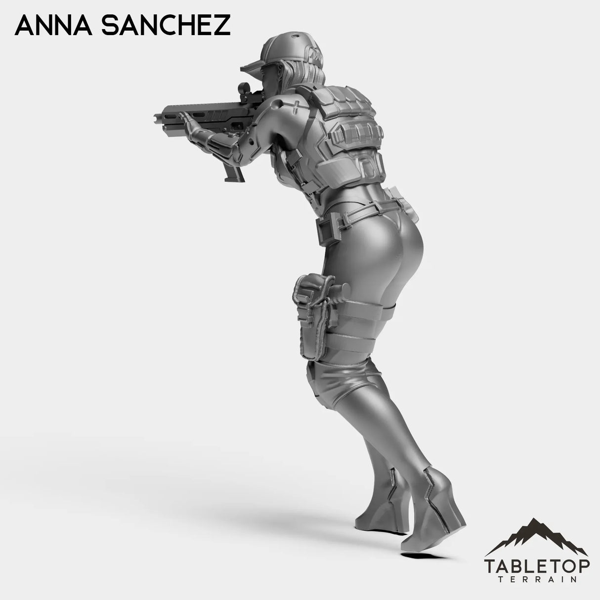 Tabletop Terrain Miniature Anna Sanchez - Bomber Girls