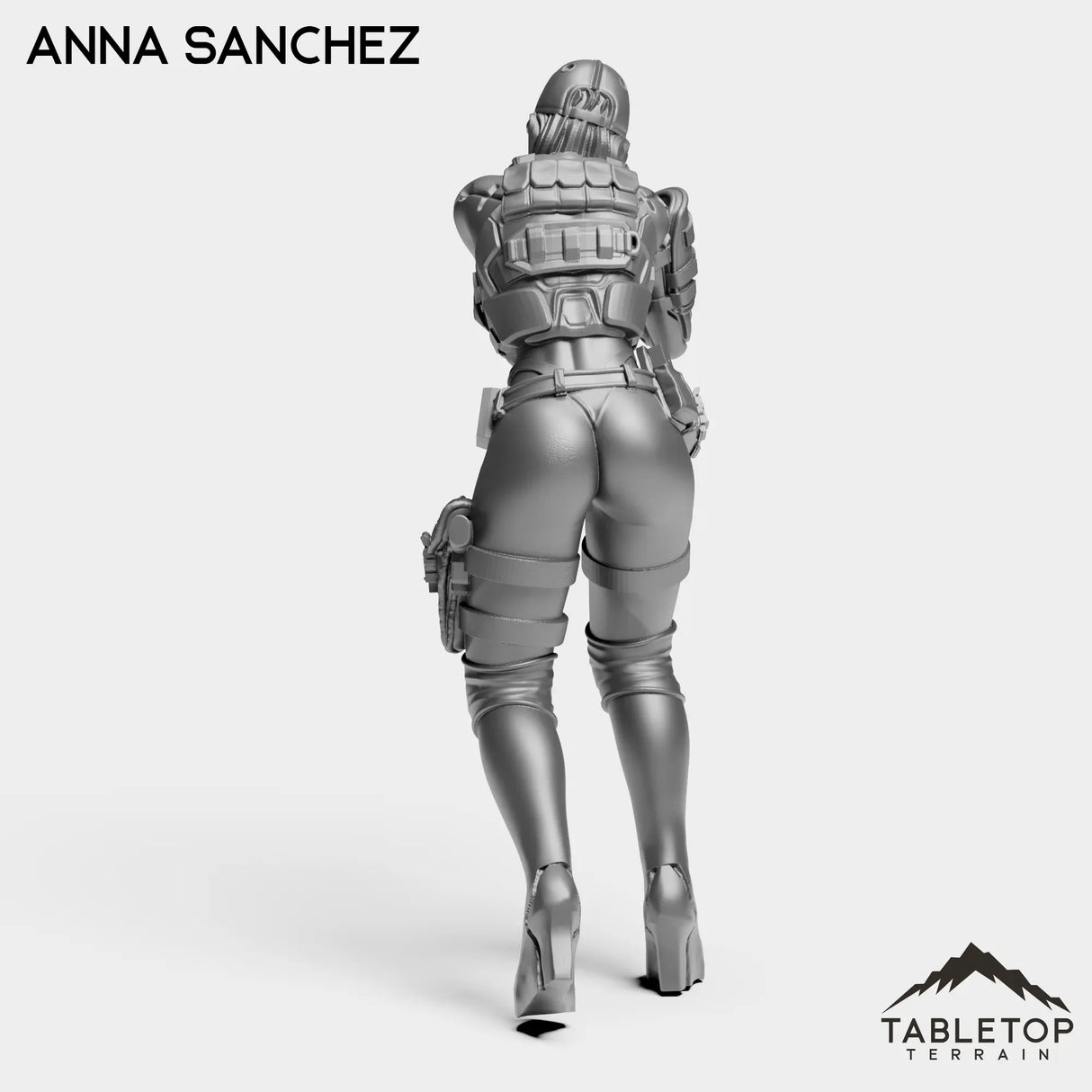 Tabletop Terrain Miniature Anna Sanchez - Bomber Girls