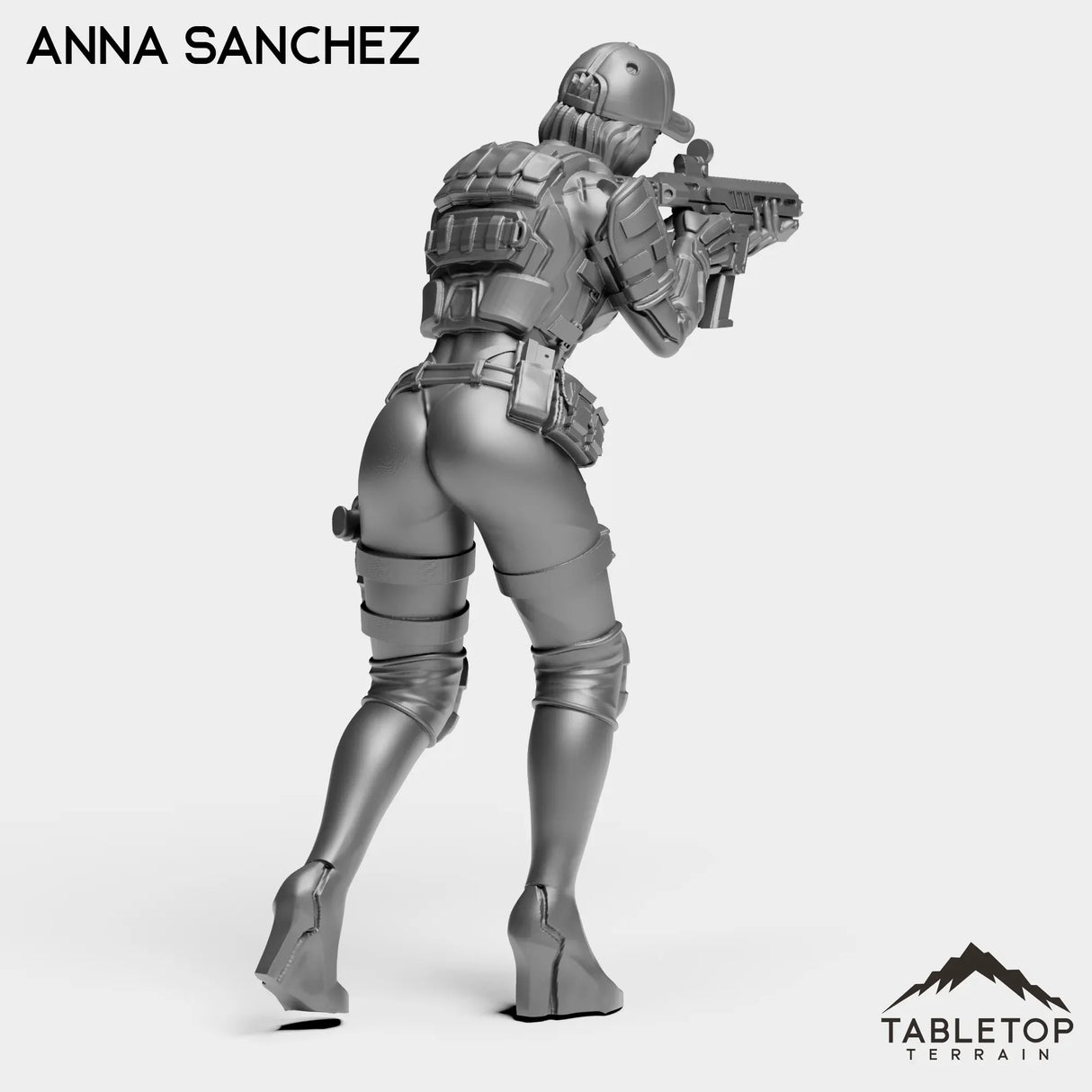 Tabletop Terrain Miniature Anna Sanchez - Bomber Girls