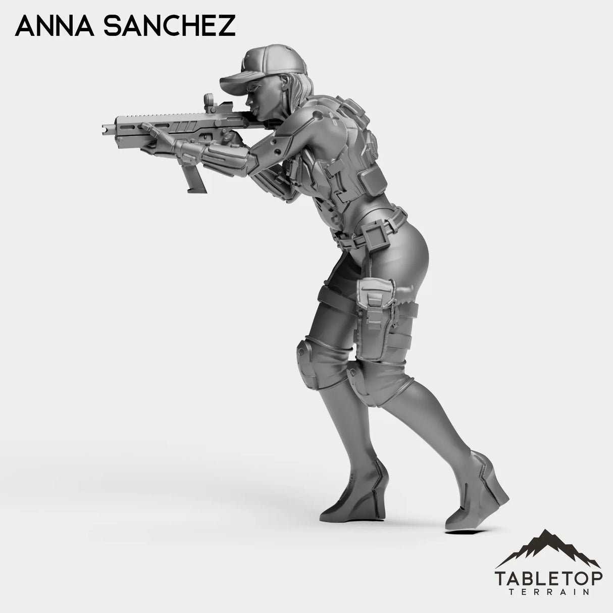 Tabletop Terrain Miniature Anna Sanchez - Bomber Girls