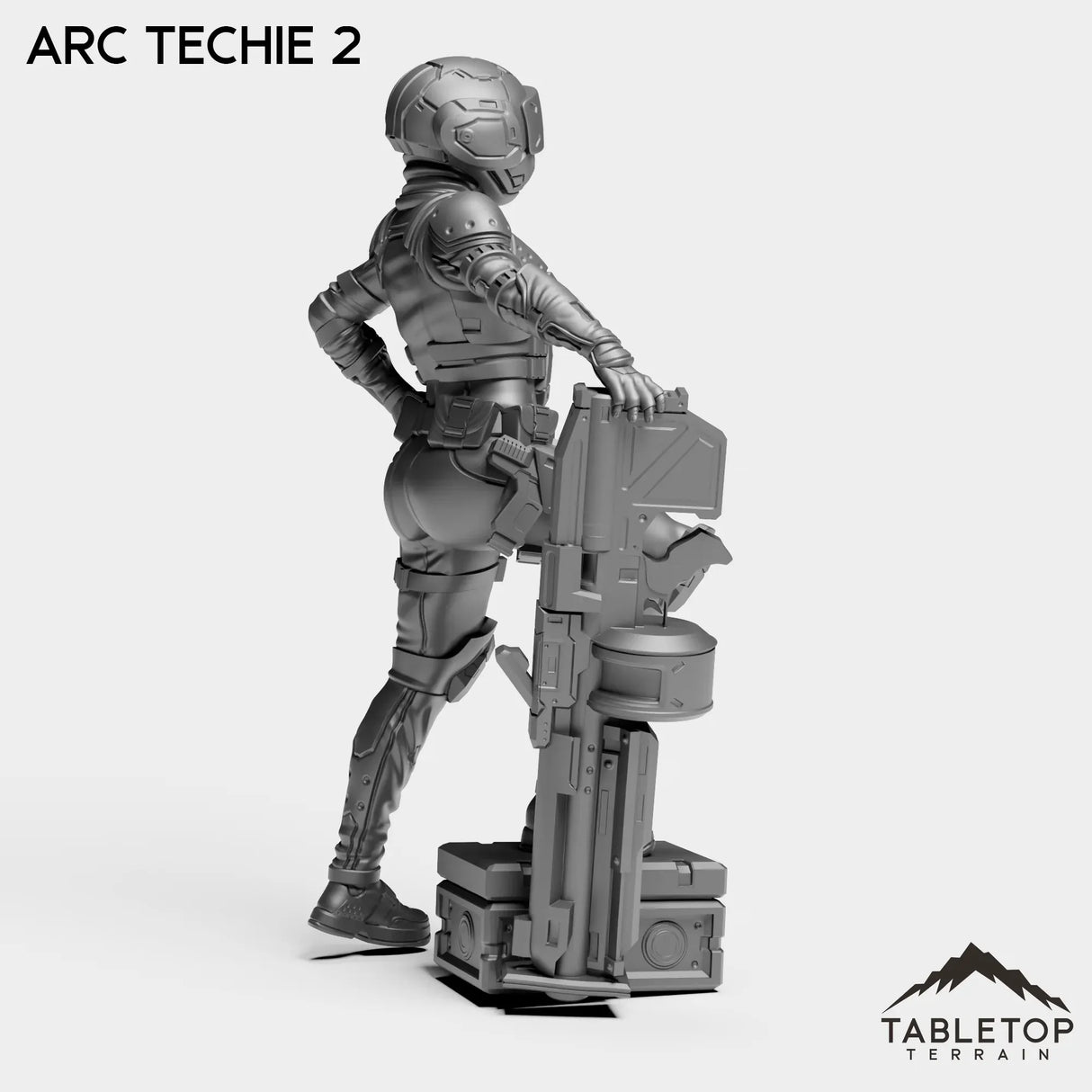 Tabletop Terrain Miniature ARC Techie - ARC Unit