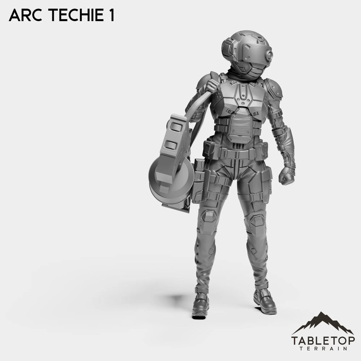 Tabletop Terrain Miniature ARC Techie - ARC Unit