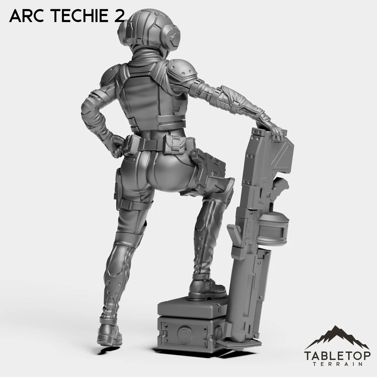 Tabletop Terrain Miniature ARC Techie - ARC Unit