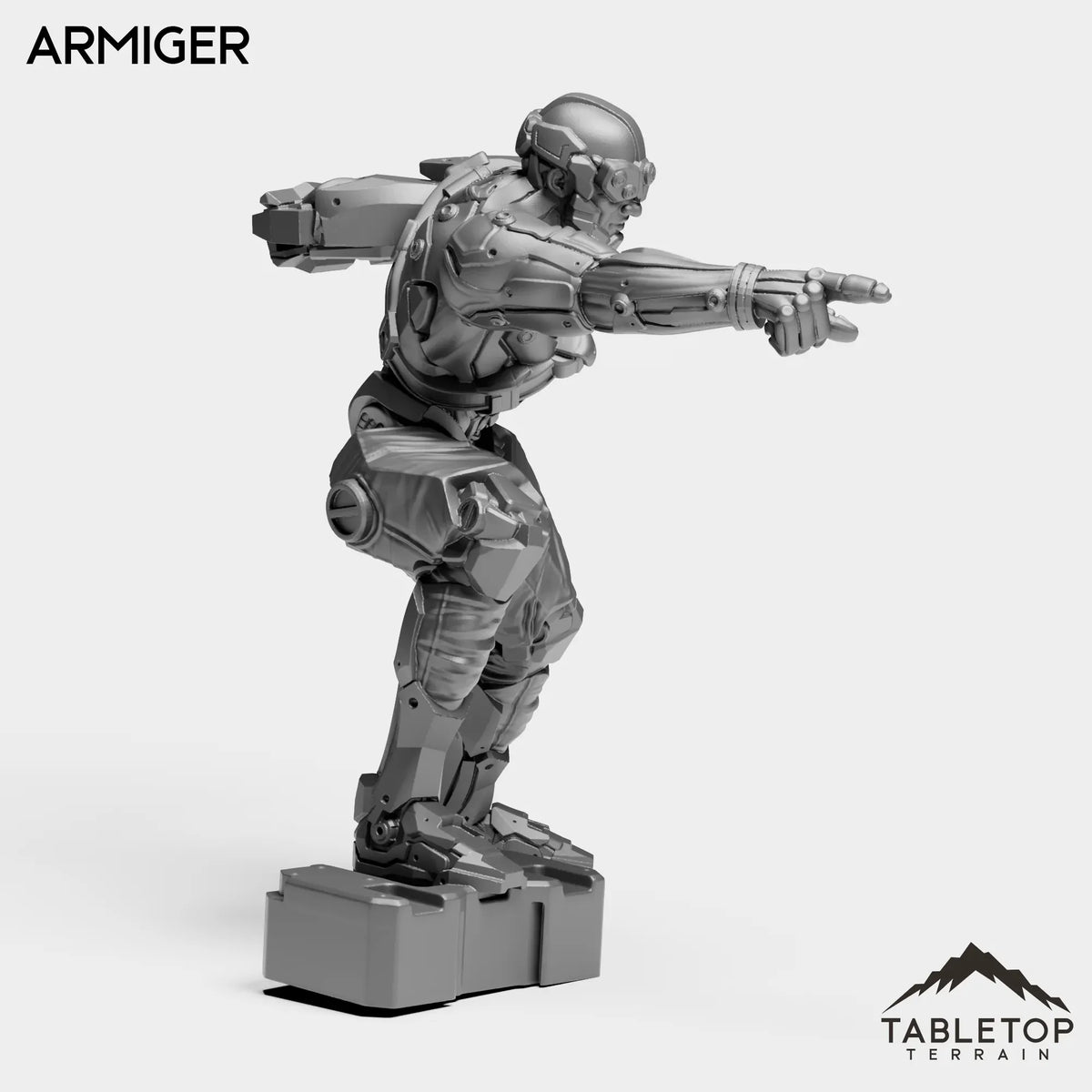Tabletop Terrain Miniature Armiger - Metal Slammers