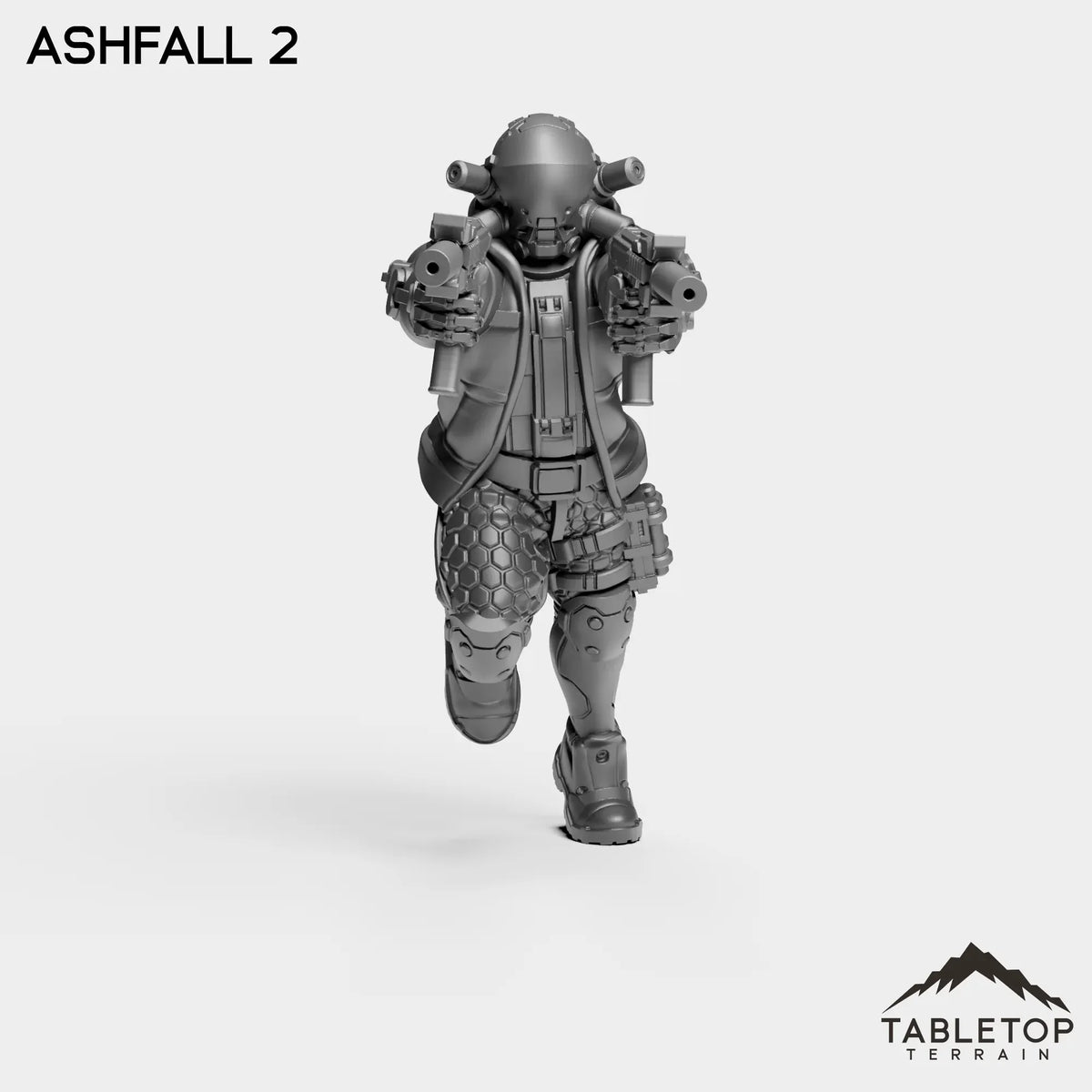 Tabletop Terrain Miniature Ashfall