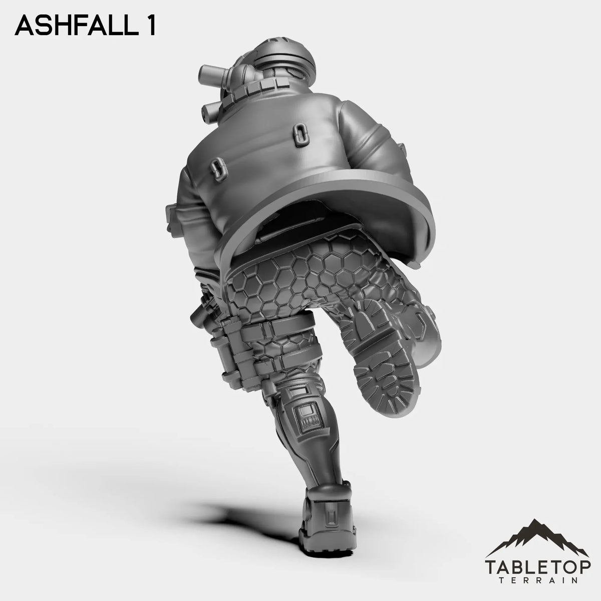 Tabletop Terrain Miniature Ashfall