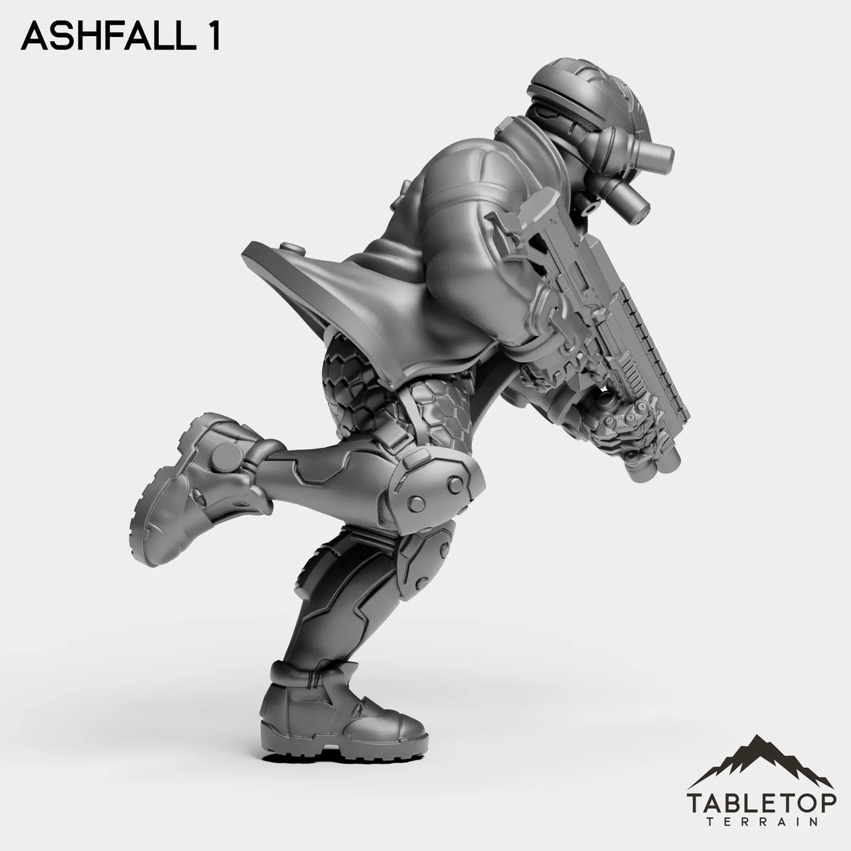 Tabletop Terrain Miniature Ashfall