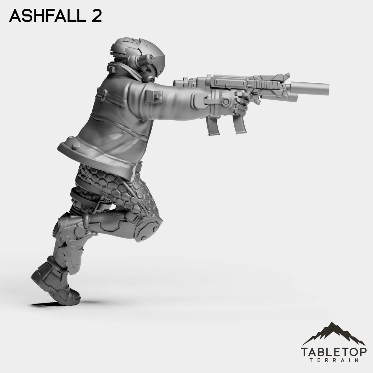 Tabletop Terrain Miniature Ashfall