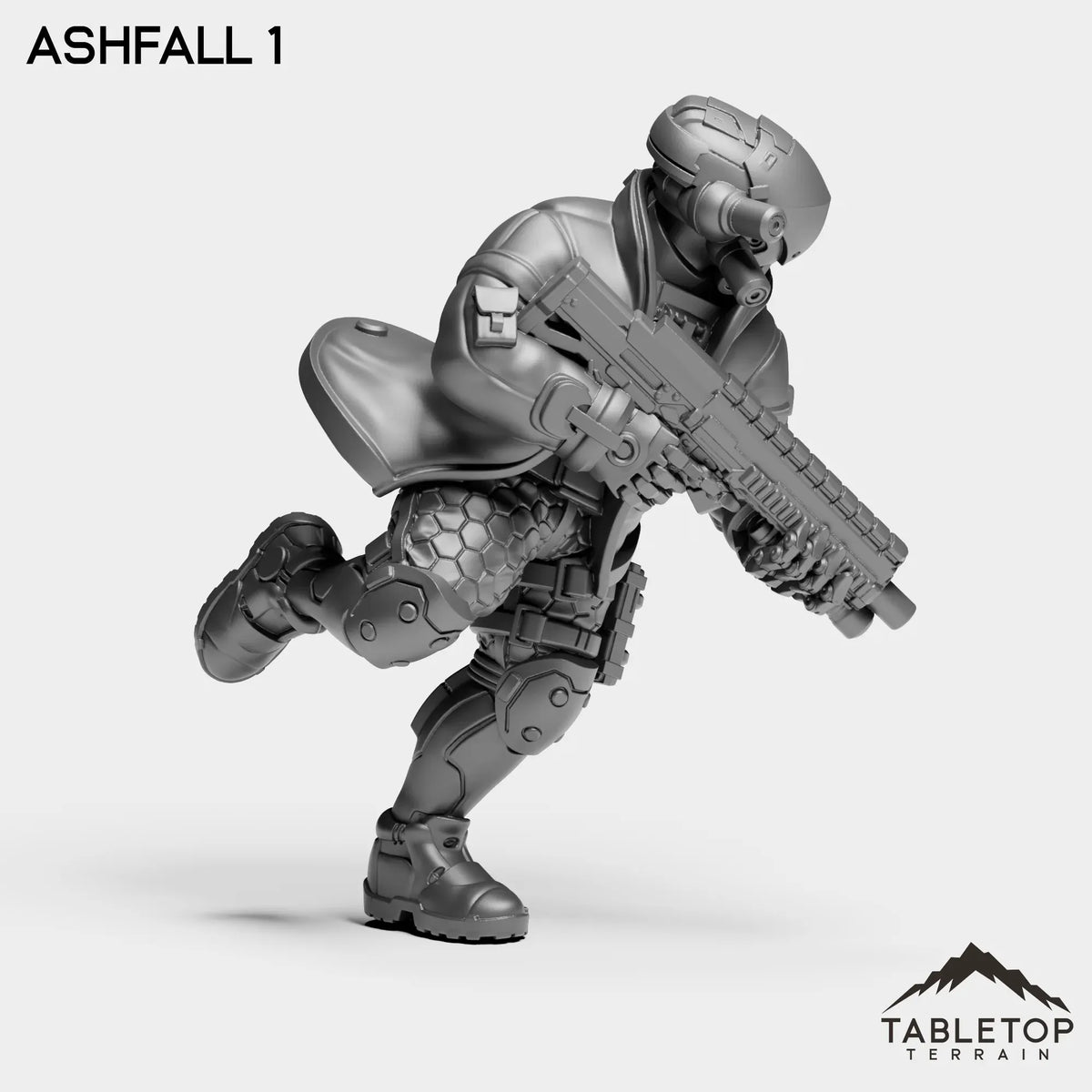 Tabletop Terrain Miniature Ashfall