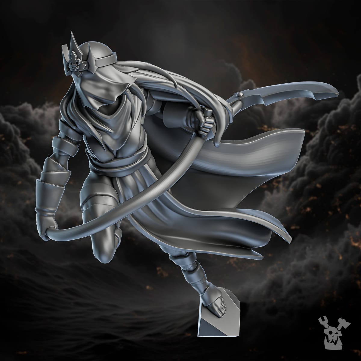 Tabletop Terrain Miniature Assassin Sister