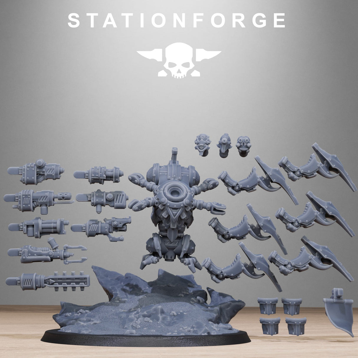 Tabletop Terrain Miniature Astronet Executor