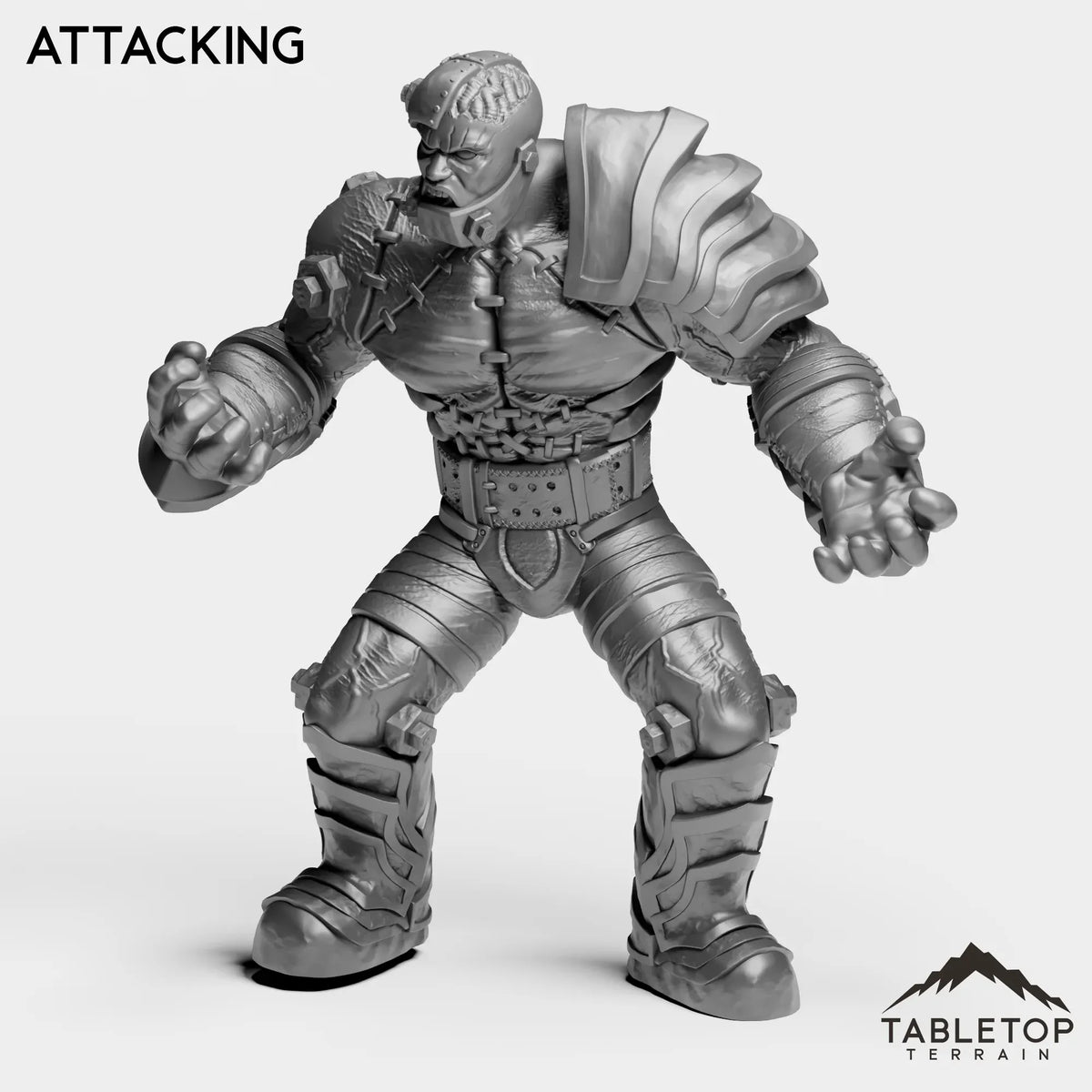 Tabletop Terrain Miniature Attacking Construct Leader