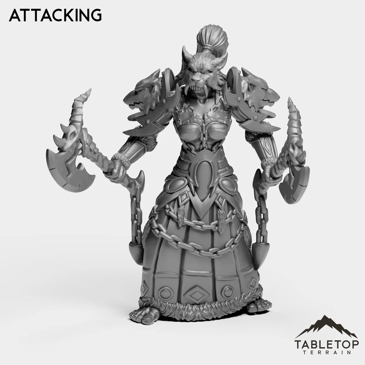Tabletop Terrain Miniature Attacking Ensnared Windbinder