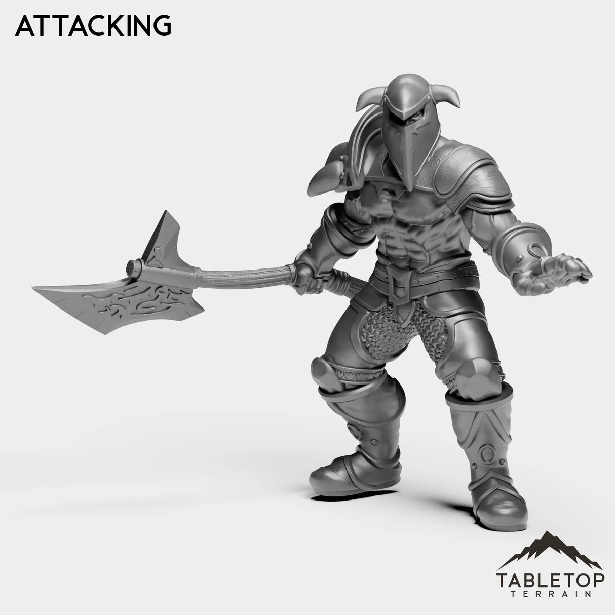Tabletop Terrain Miniature Attacking Herold