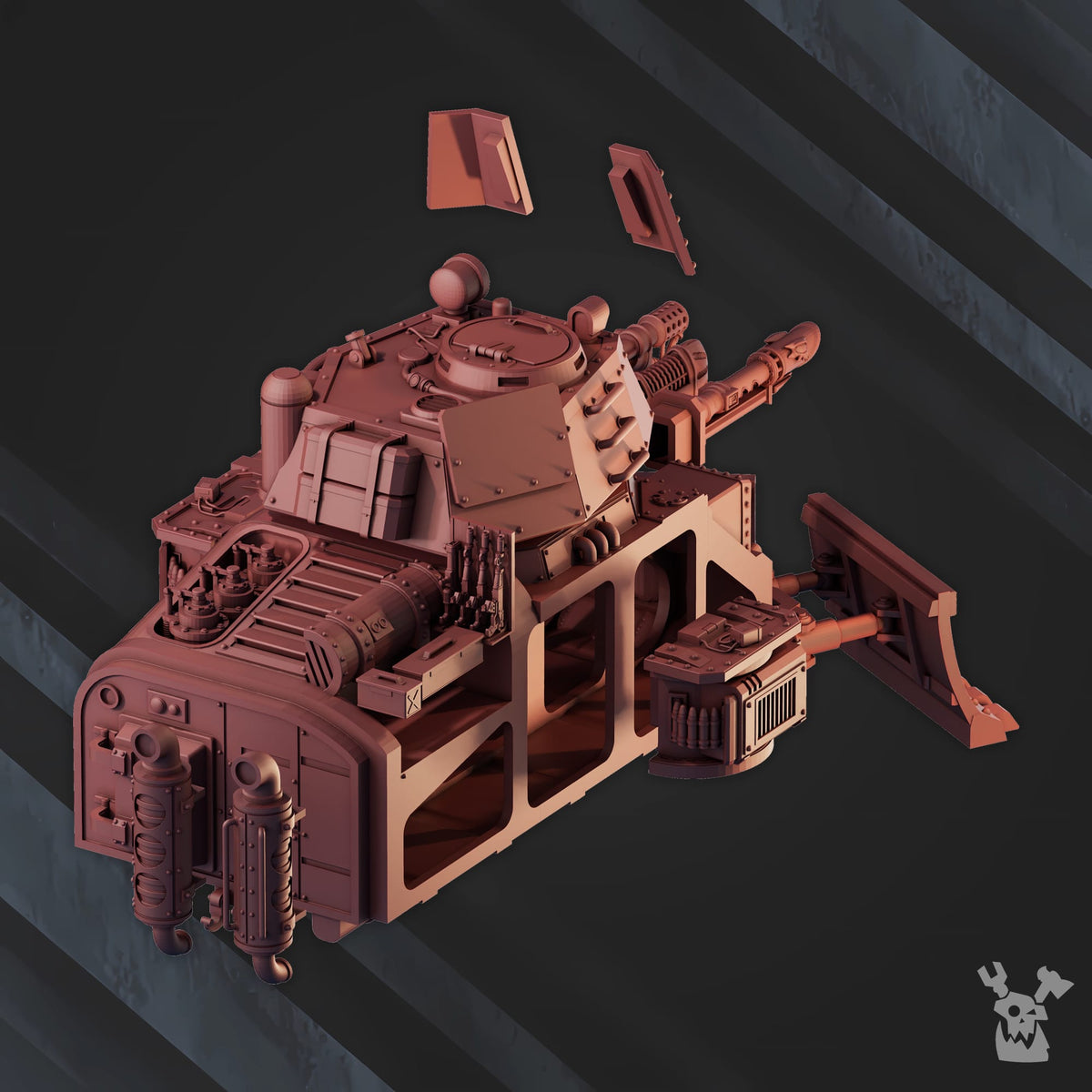 Tabletop Terrain Miniature Aurora Battletank