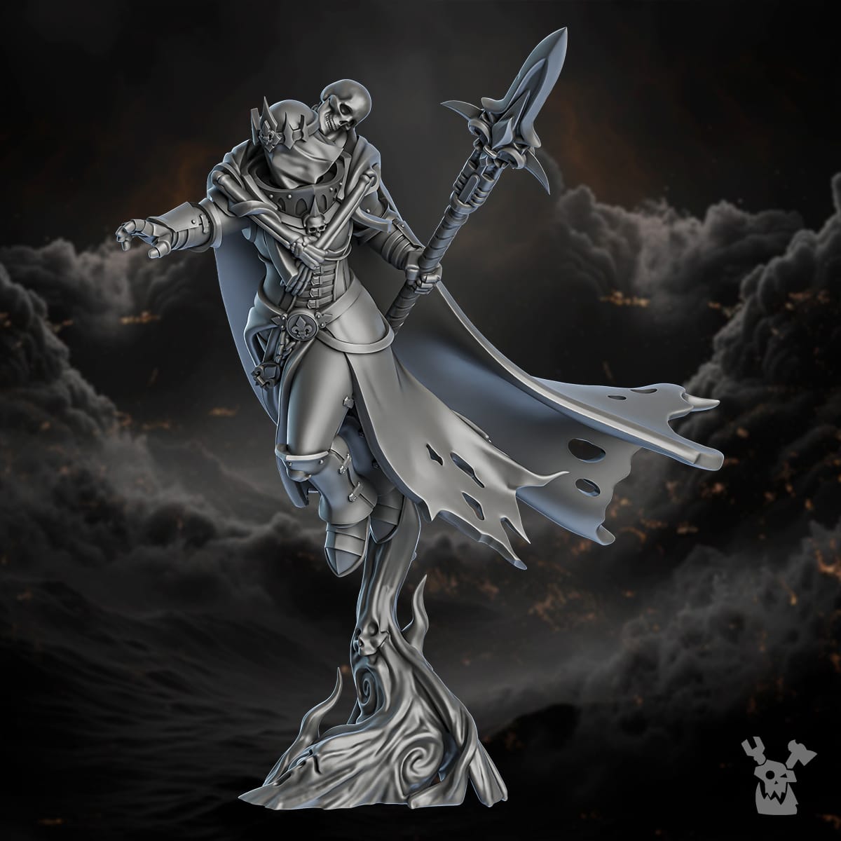 Tabletop Terrain Miniature Avatar of the Mourner