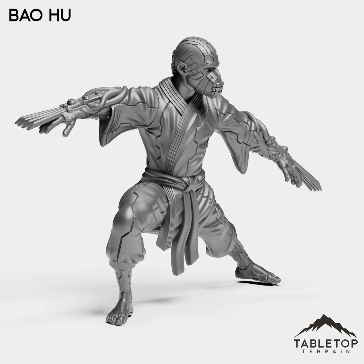 Tabletop Terrain Miniature Bao Hu - Black Lotus Triads