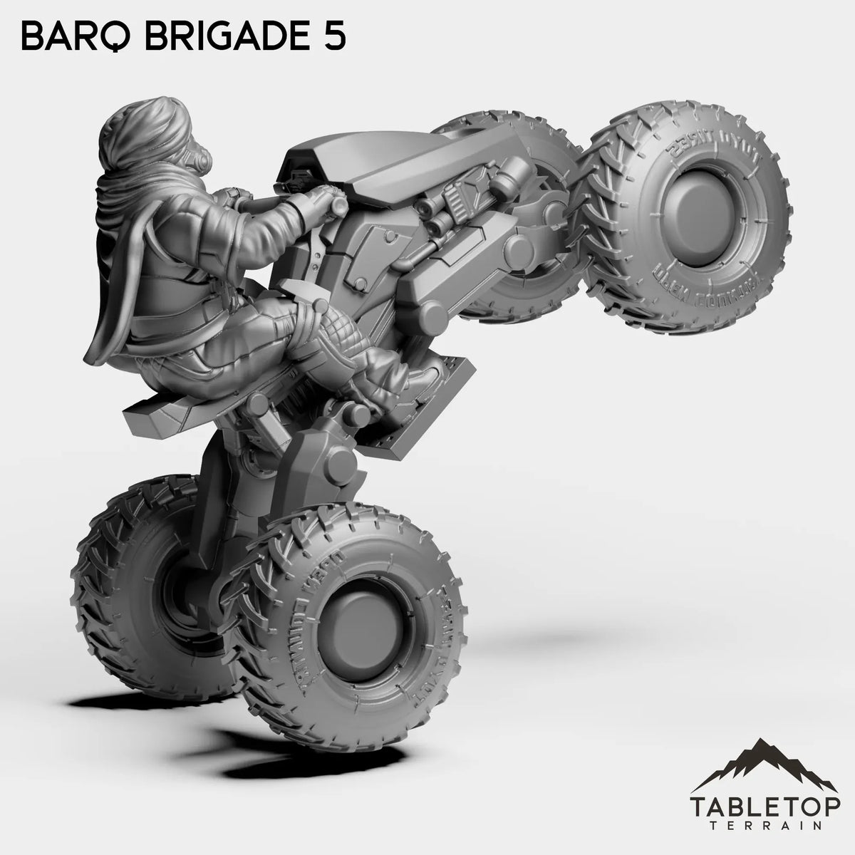 Tabletop Terrain Miniature Barq Brigade