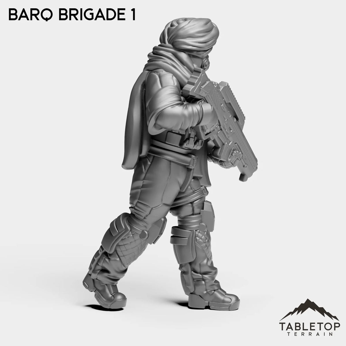 Tabletop Terrain Miniature Barq Brigade