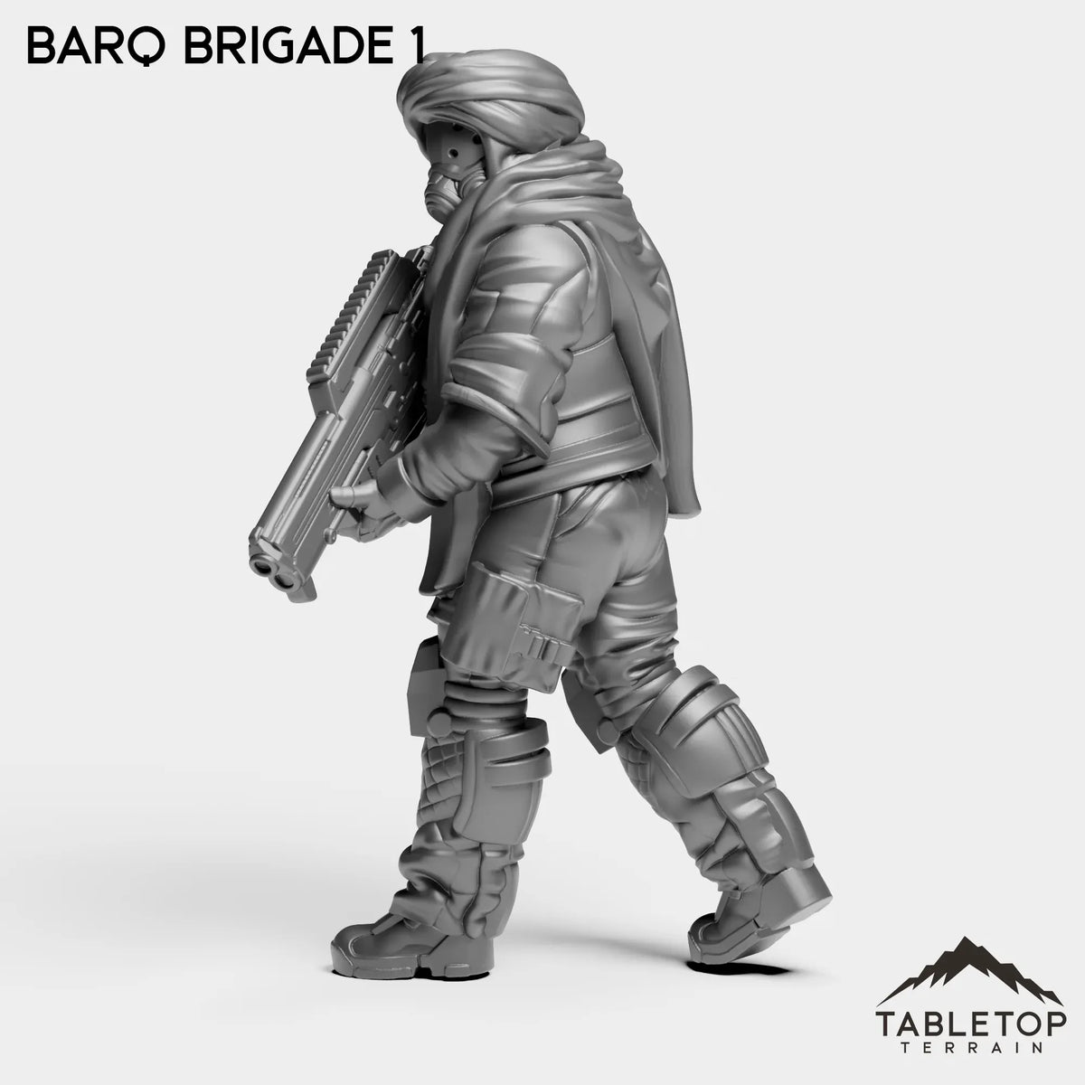 Tabletop Terrain Miniature Barq Brigade