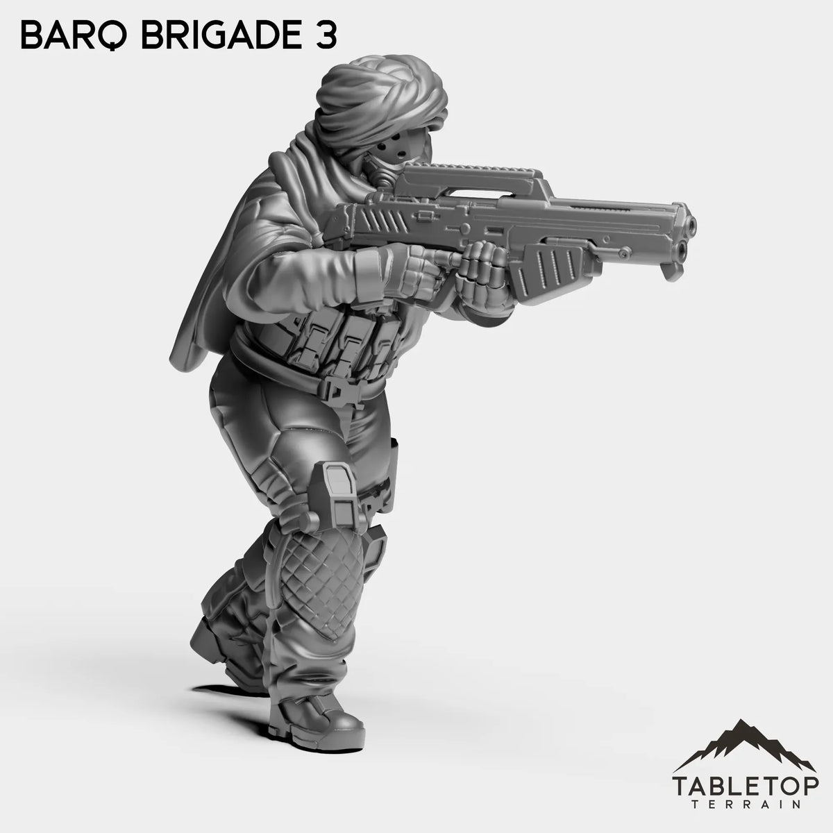 Tabletop Terrain Miniature Barq Brigade